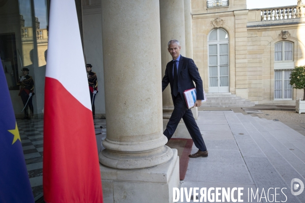 Conseil des ministres du nouveau gouvernement Philippe