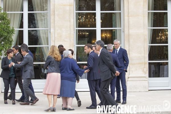 Conseil des ministres du nouveau gouvernement Philippe