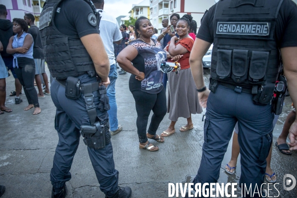 Emmanuel Macron en voyage officiel aux Antilles