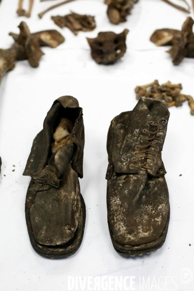Procédure d identification du cadavre d un poilu par le docteur Bruno Frémont