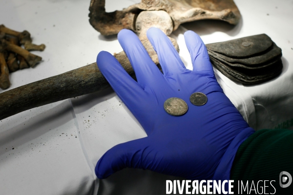 Procédure d identification du cadavre d un poilu par le docteur Bruno Frémont