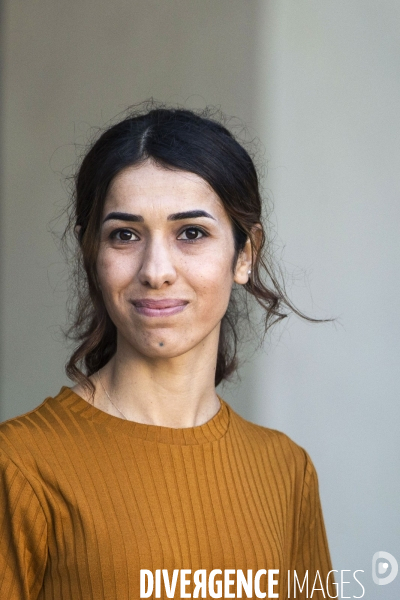 Nadia MURAD BASEE TAHA, co-récipiendaire du Prix Nobel de la Paix 2018 à l Elysée.