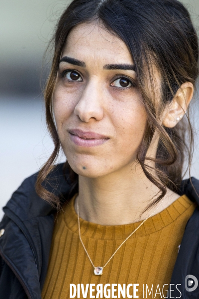 Nadia MURAD BASEE TAHA, co-récipiendaire du Prix Nobel de la Paix 2018 à l Elysée.