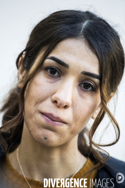Nadia MURAD BASEE TAHA, co-récipiendaire du Prix Nobel de la Paix 2018 à l Elysée.