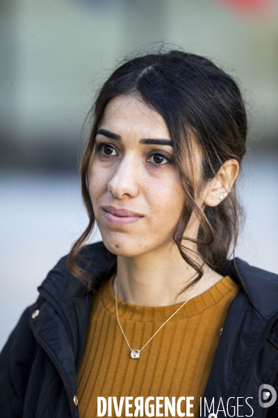 Nadia MURAD BASEE TAHA, co-récipiendaire du Prix Nobel de la Paix 2018 à l Elysée.