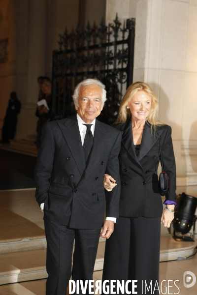 Dîner de gala pour lancer l exposition de voitures anciennes du couturier Ralph LAUREN au musée des Arts Decoratifs