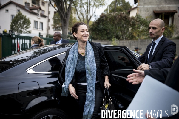 Emmanuelle WARGON visite la centrale géothermique Bagéops à Bagneux.