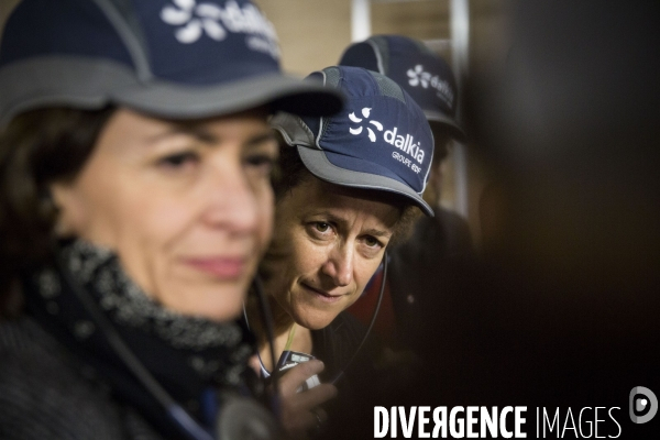 Emmanuelle WARGON visite la centrale géothermique Bagéops à Bagneux.