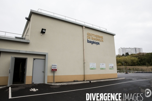 La centrale géothermique Bagéops de Bagneux