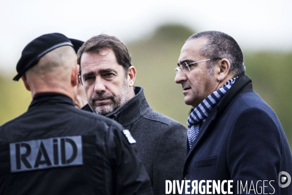 Christophe CASTANER et Laurent NUNEZ au GIGN et au RAID.