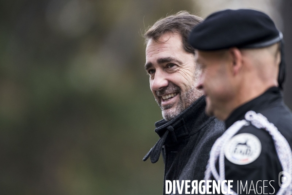 Christophe CASTANER et Laurent NUNEZ au GIGN et au RAID.