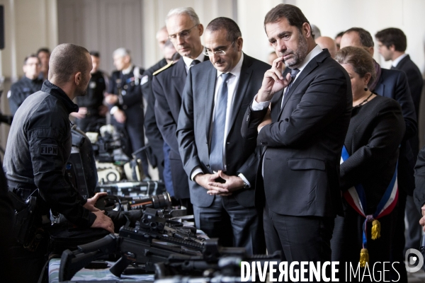 Christophe CASTANER et Laurent NUNEZ au GIGN et au RAID.