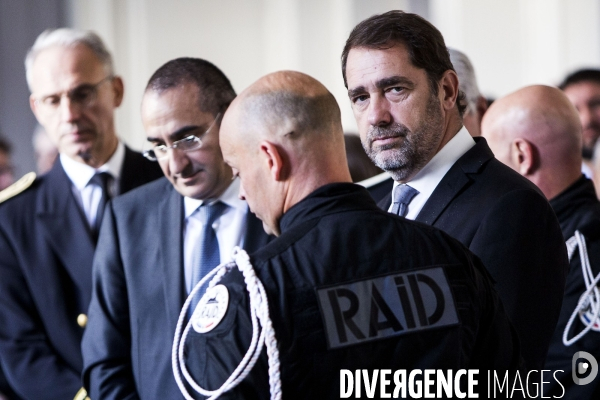 Christophe CASTANER et Laurent NUNEZ au GIGN et au RAID.