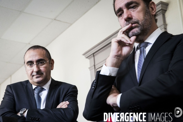 Christophe CASTANER et Laurent NUNEZ au GIGN et au RAID.