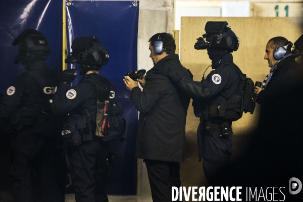 Christophe CASTANER et Laurent NUNEZ au GIGN et au RAID.