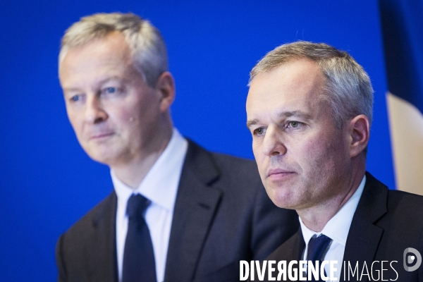 François de Rugy et Bruno Le Maire reçoivent les acteurs de la filière automobile