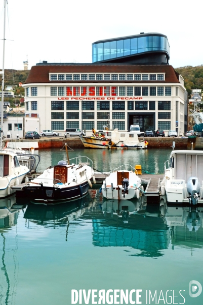 Illustration octobre 2018.Le musée maritime de Fécamp.