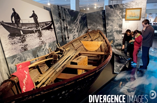 Illustration octobre 2018.Le musée maritime de Fécamp.