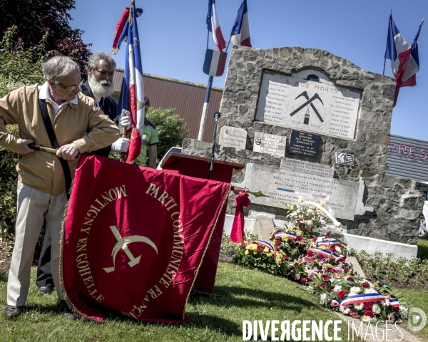 Hommage aux mineurs grevistes de 1941 et a Emilienne MOPTY