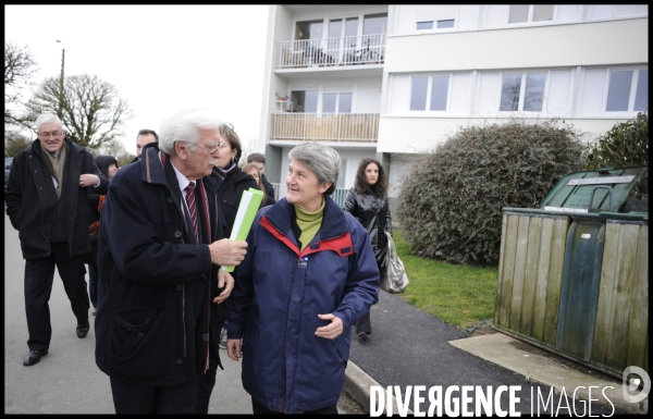 Bernadette malgorn candidate aux elections regionales 2010 en bretagne .