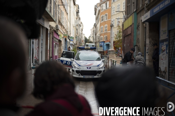 Effondrement à la rue d Aubagne (Marseille)