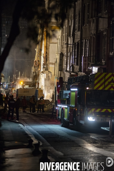 Rue d Aubagne à Marseille, les fouilles continuent