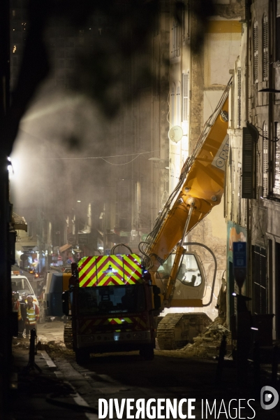 Rue d Aubagne à Marseille, les fouilles continuent