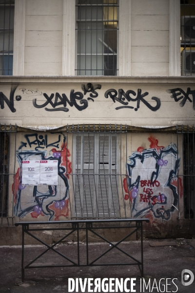 Visite de logements insalubre à Noailles (Marseille)