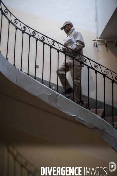 Visite de logements insalubre à Noailles (Marseille)