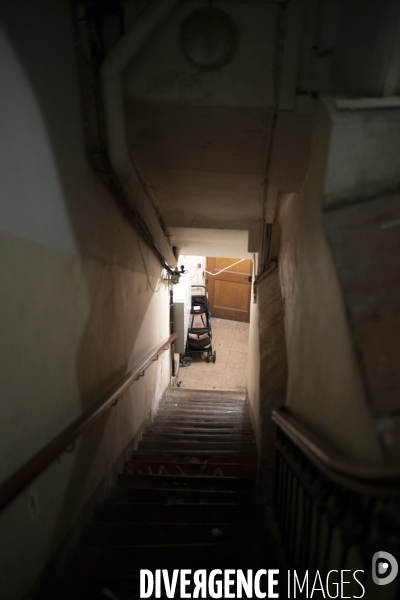 Visite de logements insalubre à Noailles (Marseille)