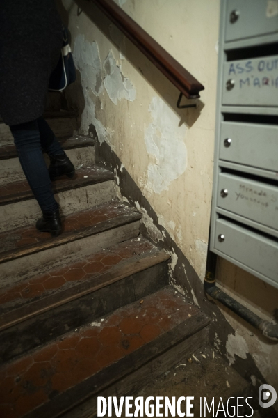 Visite de logements insalubre à Noailles (Marseille)