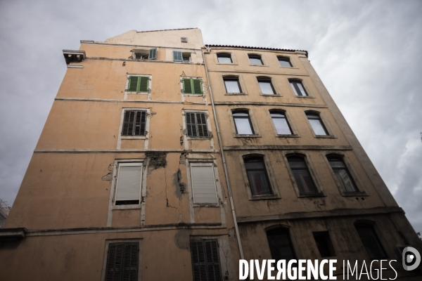 Visite de logements insalubre à Noailles (Marseille)