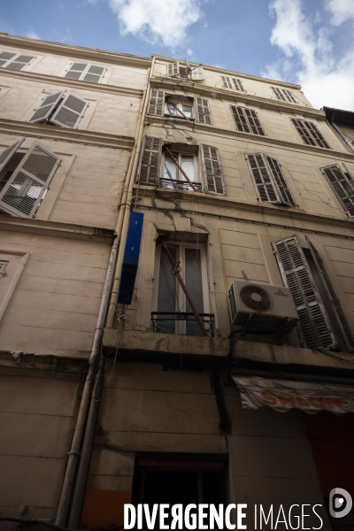 Visite de logements insalubre à Noailles (Marseille)