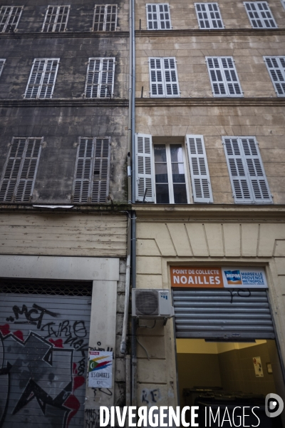 Visite de logements insalubre à Noailles (Marseille)