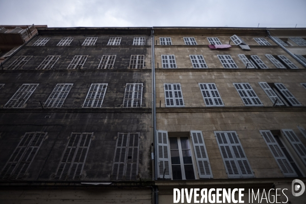 Visite de logements insalubre à Noailles (Marseille)