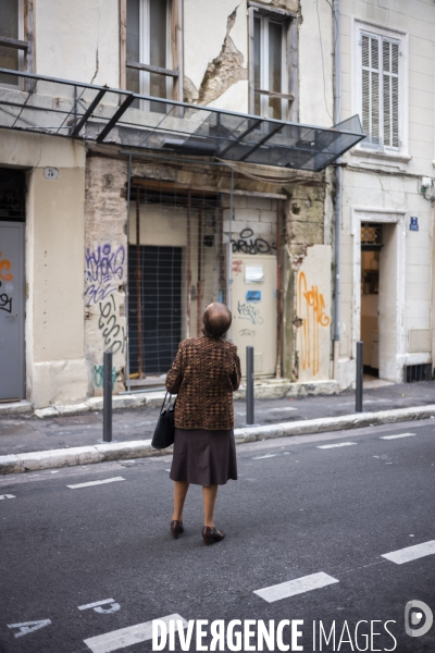 Visite de logements insalubre à Noailles (Marseille)