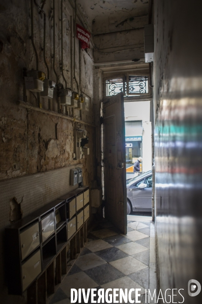 Visite de logements insalubre à Noailles (Marseille)