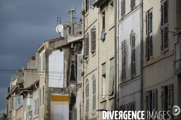 Marseille: rue d Aubagne, 5 ème jour de fouille
