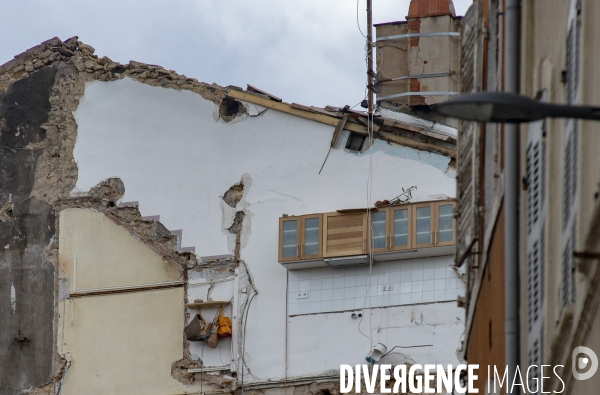 Marseille: rue d Aubagne, 5 ème jour de fouille