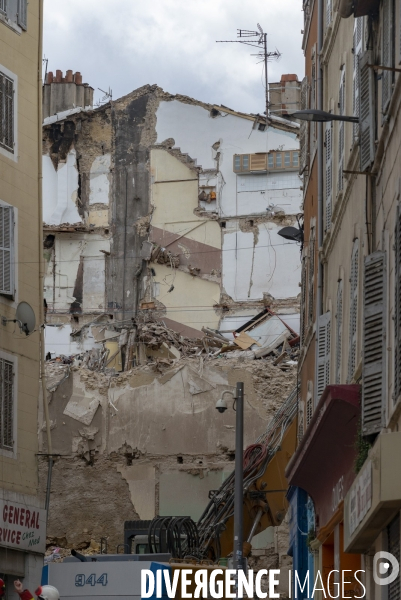 Marseille: rue d Aubagne, 5 ème jour de fouille