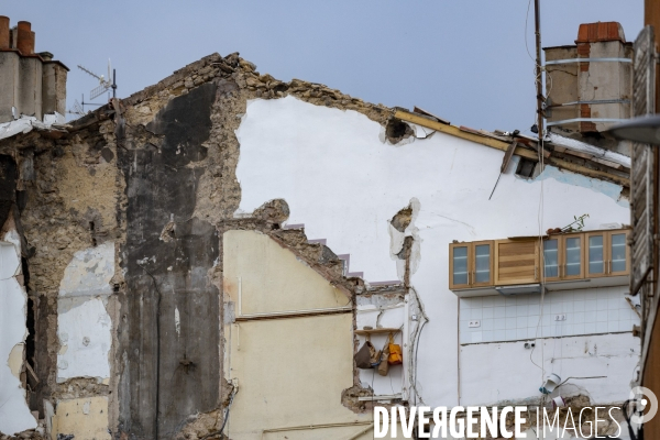 Marseille: rue d Aubagne, 5 ème jour de fouille