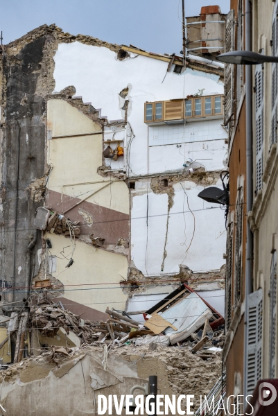 Marseille: rue d Aubagne, 5 ème jour de fouille