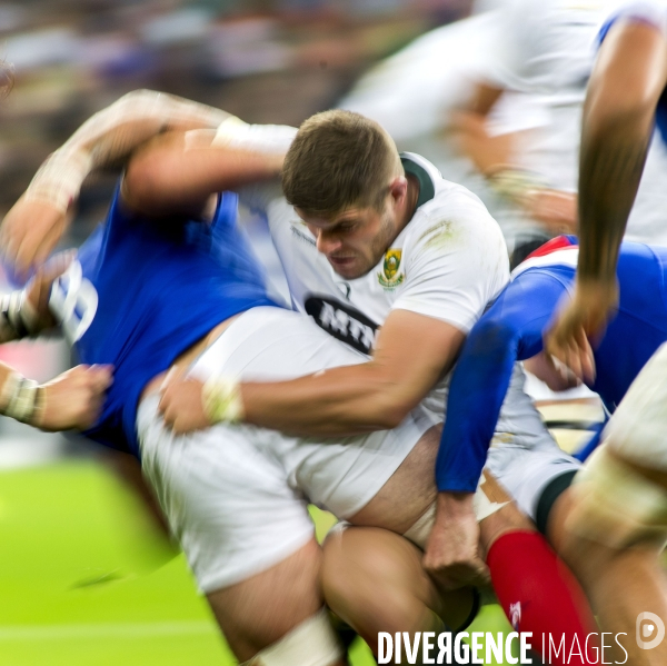 Rugby match France-Afrique du Sud
