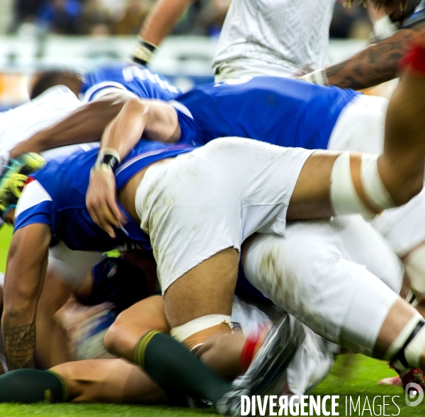 Rugby match France-Afrique du Sud