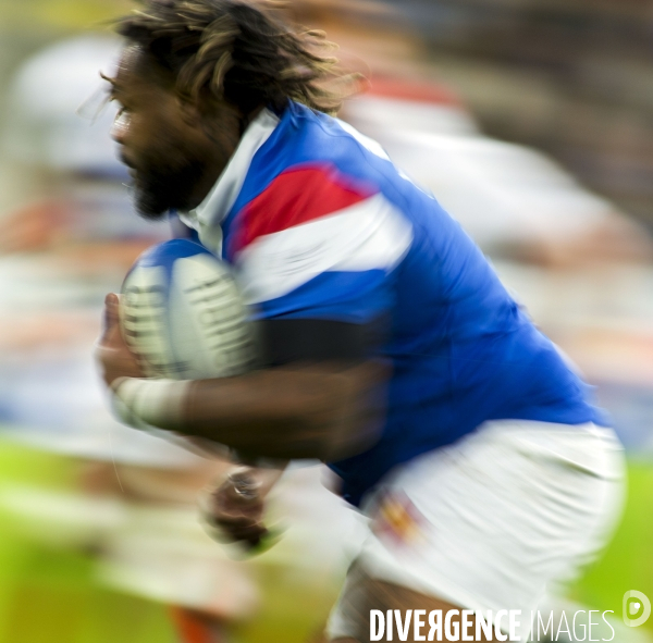 Rugby match France-Afrique du Sud