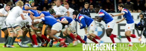 Rugby match France-Afrique du Sud
