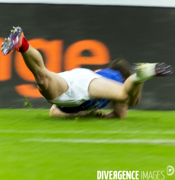 Rugby match France-Afrique du Sud