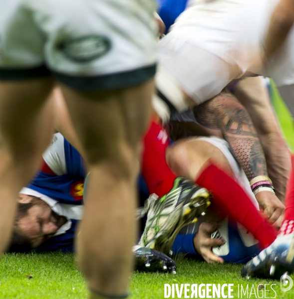 Rugby match France-Afrique du Sud