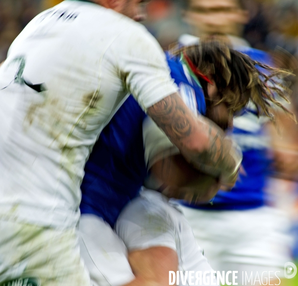 Rugby match France-Afrique du Sud