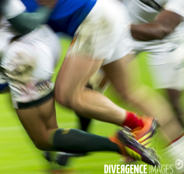 Rugby match France-Afrique du Sud